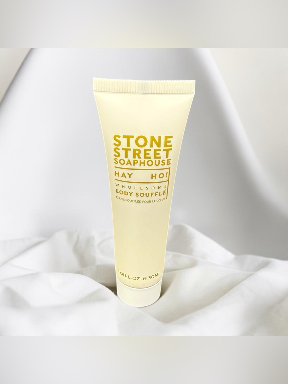 🏷️‼️5/$25🏷️‼️🤎STONE STREET🤎Soaphouse Hay Ho Wholesome Body Soufflé/NIP
